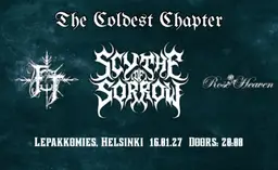 The Coldest Chapter - Scythe Of Sorrow + Frostbite Terror + Rose Heaven – Lepakkomies, Helsinki