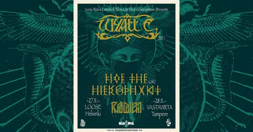 Wyatt E (BE) & Five the Hierophant (UK) w/ Radien – Bar Loose, Helsinki