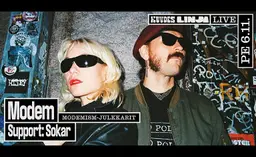 Alkuillan Konsertti: Modem – Modemism-Julkkarit + Sokar – Kuudes Linja Helsinki, Helsinki