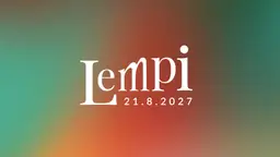 Lempi-festivaali 2027 ennakkoliput – Utran Uittotupa, Joensuu