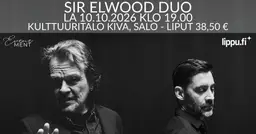 Sir Elwood Duo – Keskiolutjatsia, olkaa hyvät! – Kulttuuritalo Kiva, Salo