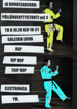 Pöllönvenytystunti – Galleria Loiva, Kouvola