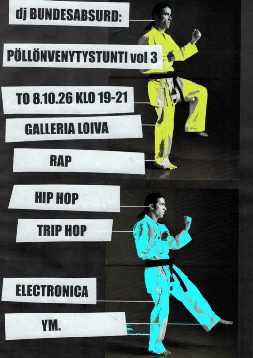 Pöllönvenytystunti – Galleria Loiva, Kouvola