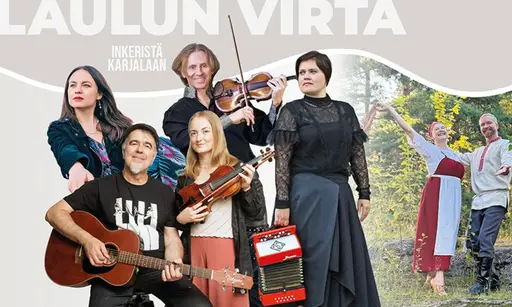 Laulun virta – Inkeristä Karjalaan – DuoCasten & Rinne feat. Artemius | Sattuma Duo | Anne-Mari Kivimäki – Kanneltalo, Helsinki