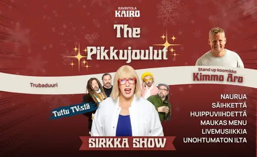 Kairon The Pikkujoulut – Tapahtumaravintola Kairo, Kotka