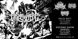 ARCHSPIRE (CA) + Supports: Crown Magnetar, The Zenith Passage, Analepsy – Ääniwalli, Helsinki