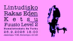 Lintudisko, Rakas Eden, Ketsu /Nirvana – Fuusio Turku, Nirvana / Livesali, Turku