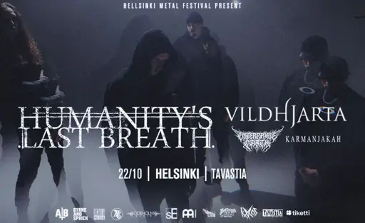 Humanity's Last Breath, Vildhjarta, Enterprise Earth, Karmanjakah – Tavastia, Helsinki