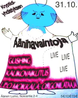 / Kryptidi-yhdistyksen äänihavaintoja – Äänen Lumo / Toinen Kerros, Helsinki