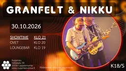 Ben Granfelt & Jarmo Nikku Classic Guitar Rock – Nuijamies, Lappeenranta