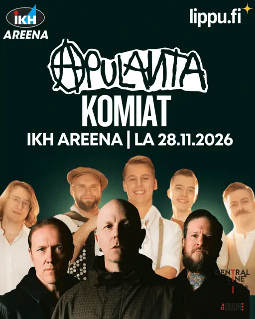 Apulanta, Komiat – IKH Areena, Kauhajoki