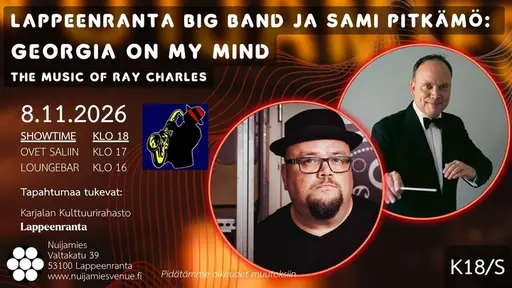 Georgia on My Mind - The Music of Ray Charles – Nuijamies, Lappeenranta
