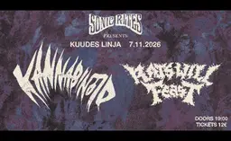 Alkuillan Konsertti: Rats Will Feast + Kannabinoid + Tba – Kuudes Linja Helsinki, Helsinki