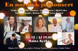 En nordisk julkonsert 2026 – Maalahden kirkko, Maalahti
